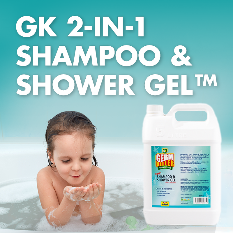 GK 2-in-1 Shampoo & Shower Gel